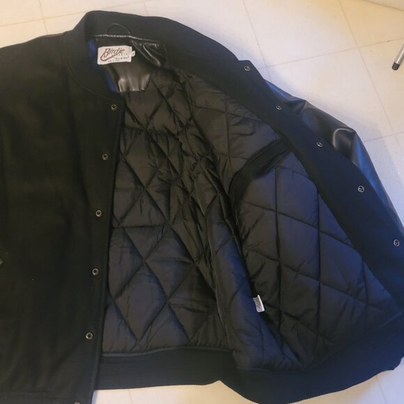 Birdie Varsity/Letterman Wool and Faux Leather (HIGH ROAD FOOTBALL) Jacket - Picture 7 of 16